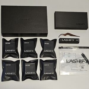 Lashify Set - 6 Lashes, Bond, Wand Applicator, and Storage Cases